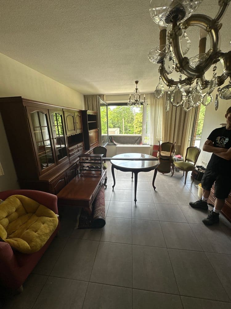 Woning voor het leegmaken