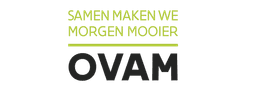 Logo van OVAM - Samen maken we morgen mooier